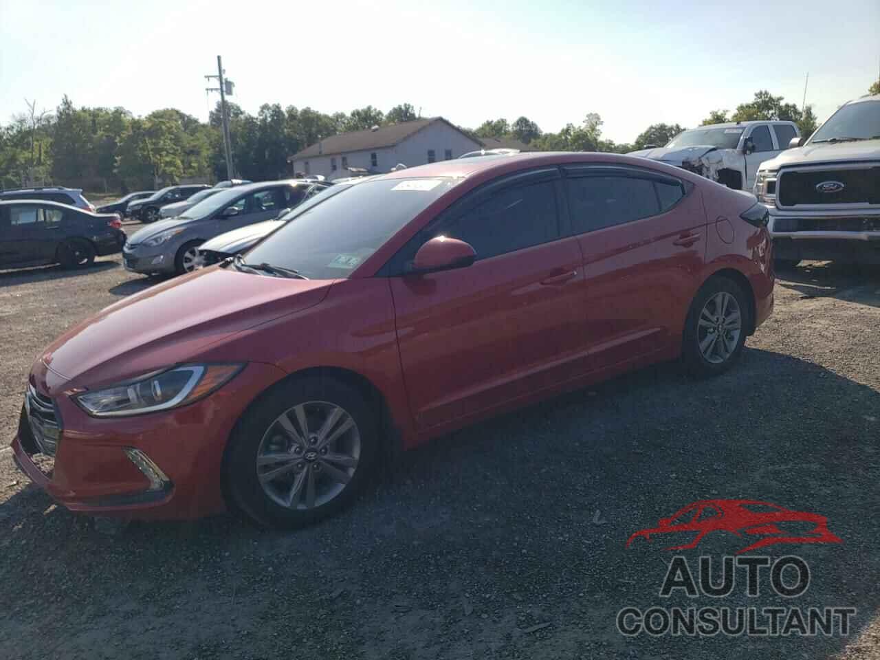 HYUNDAI ELANTRA 2018 - 5NPD84LF9JH319418