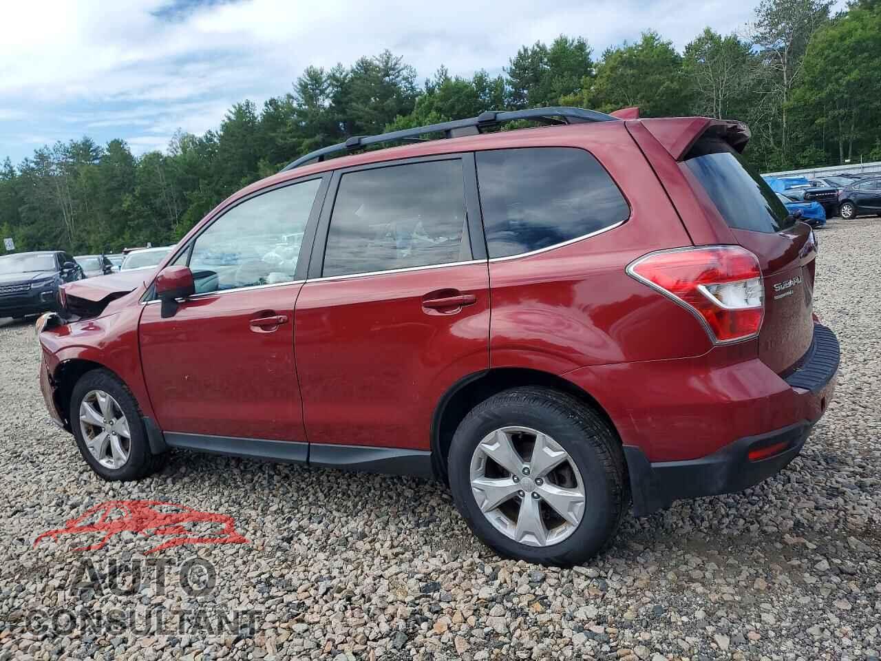 SUBARU FORESTER 2016 - JF2SJAHC6GH401673