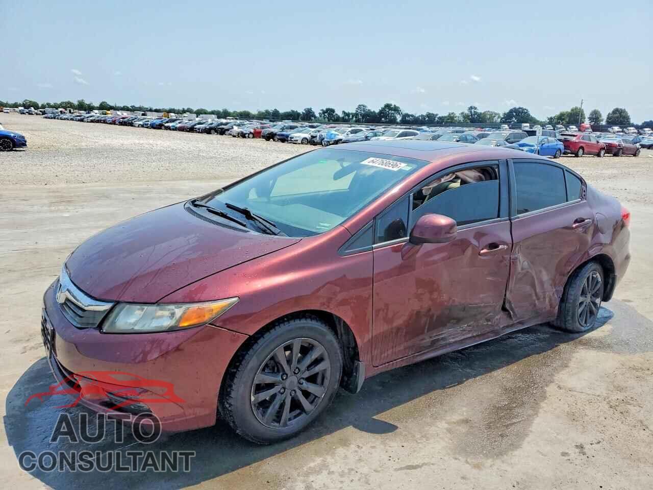 HONDA CIVIC 2012 - JHMFB2F86CS005871