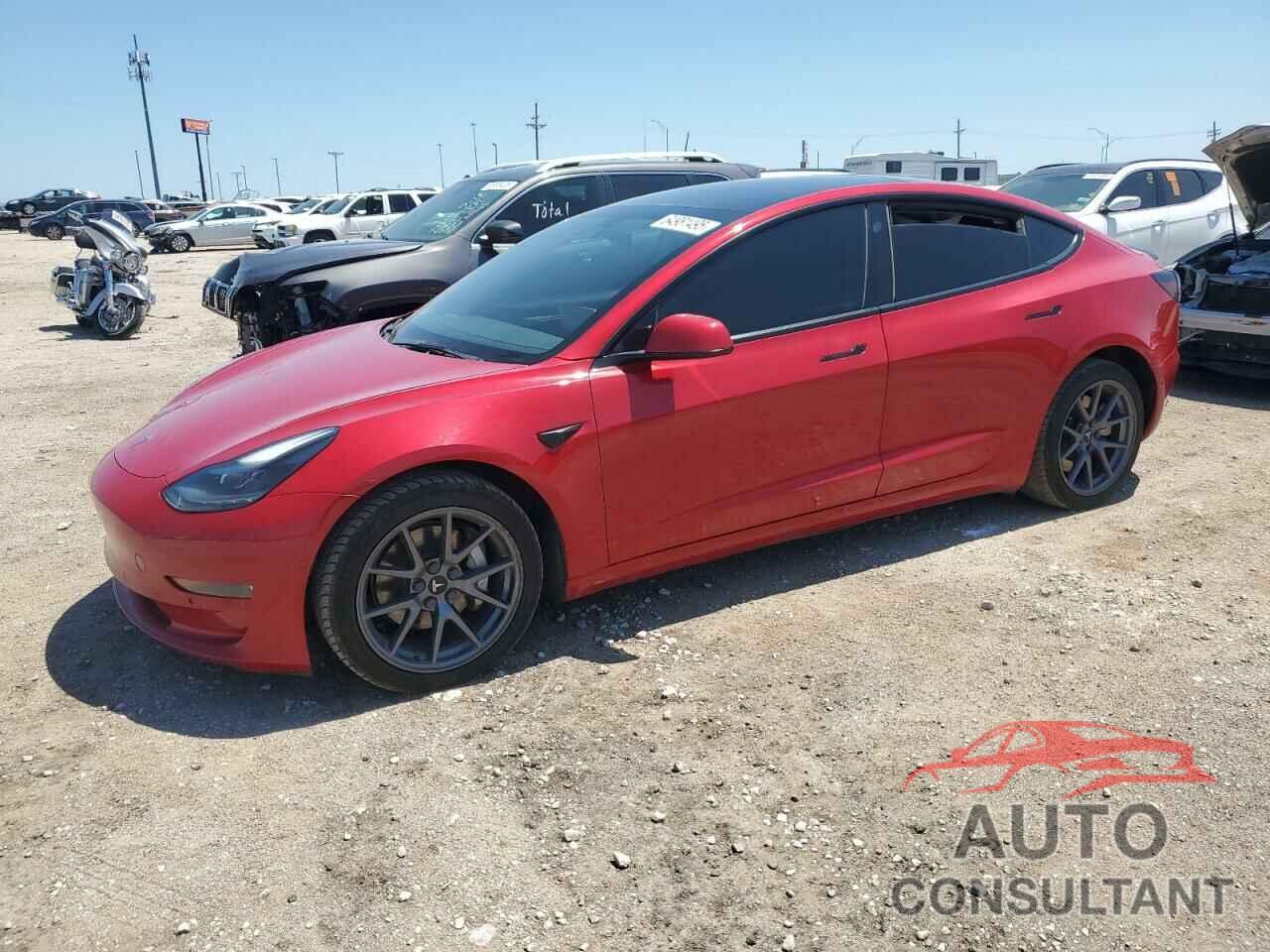 TESLA MODEL 3 2022 - 5YJ3E1EB5NF133019