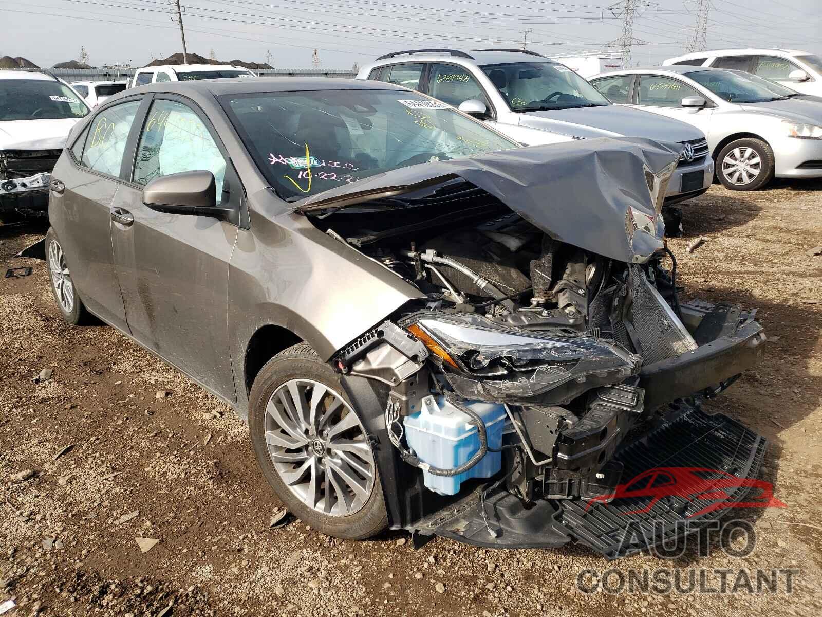 TOYOTA COROLLA 2019 - 2T1BURHE0KC194510