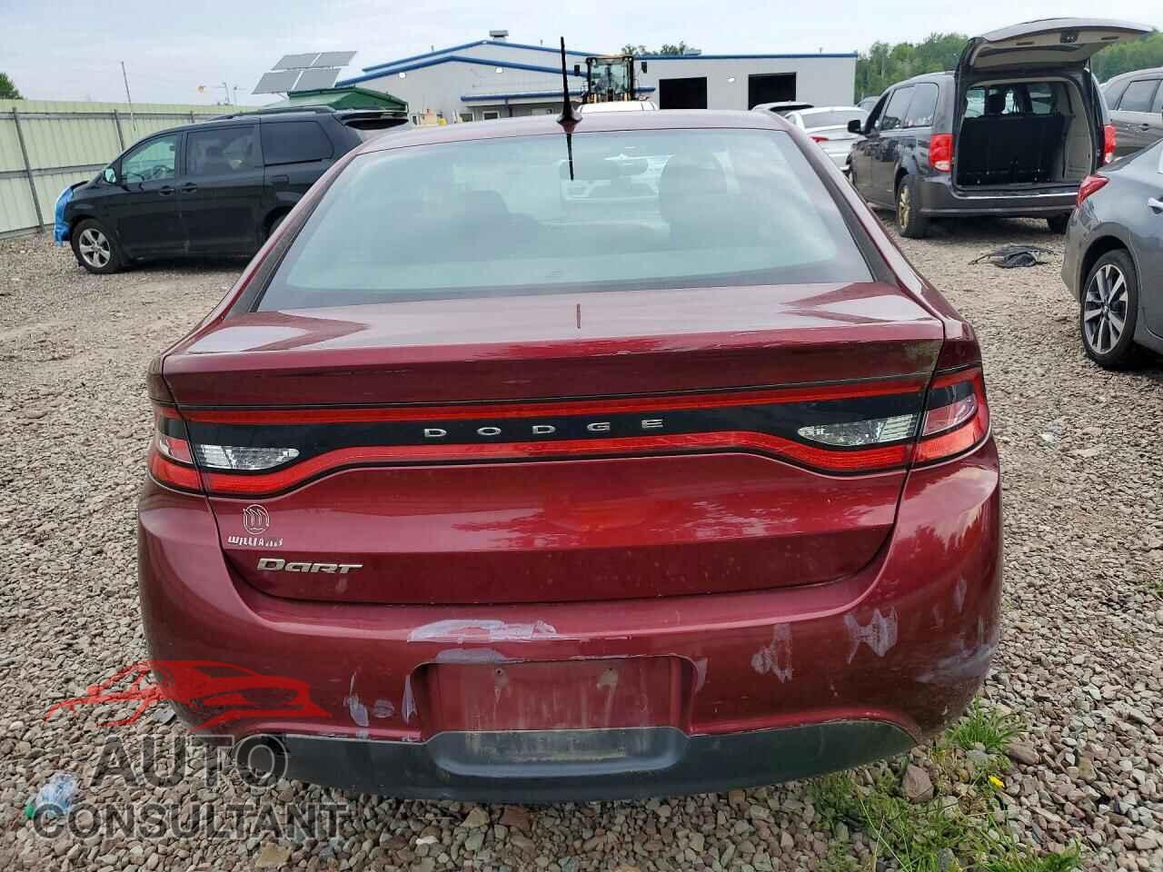 DODGE DART 2015 - 1C3CDFAAXFD337678