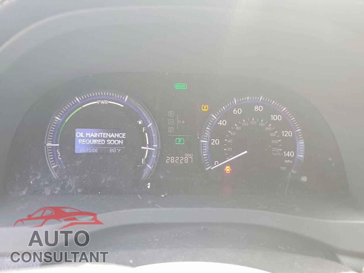 LEXUS HS 2011 - JTHBB1BA5B2047402