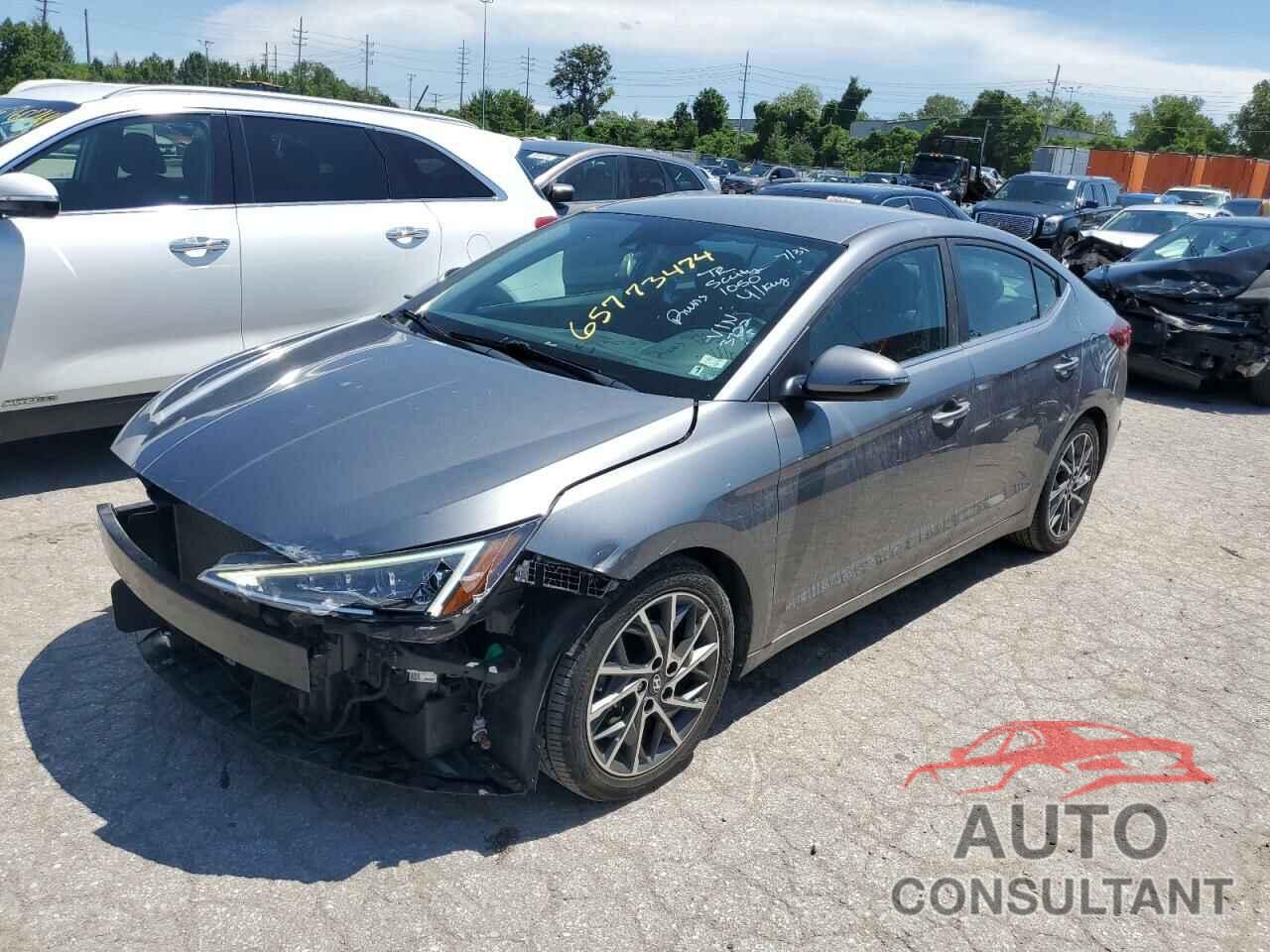 HYUNDAI ELANTRA 2019 - 5NPD84LF5KH443722