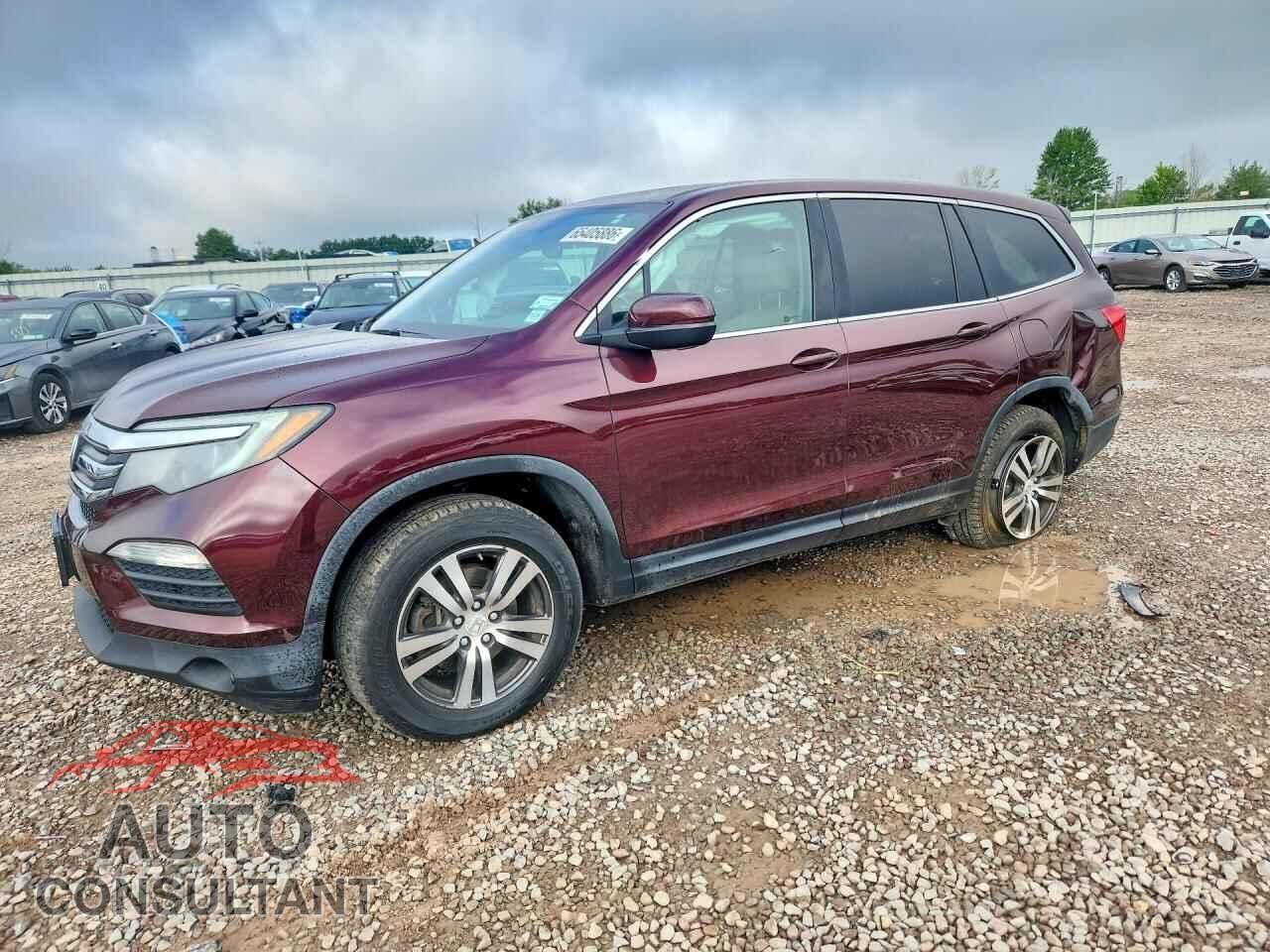 HONDA PILOT 2017 - 5FNYF6H52HB031588