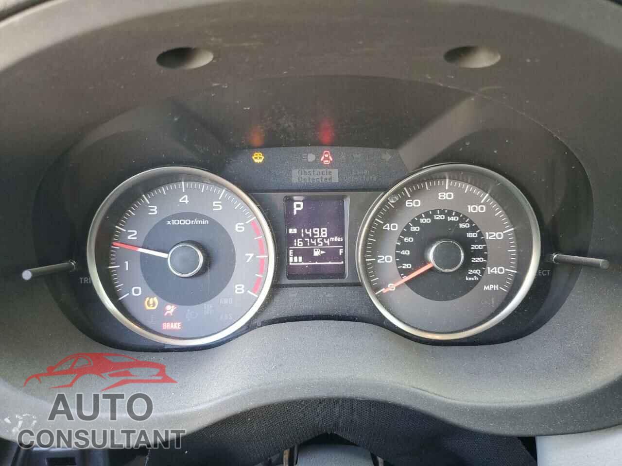 SUBARU FORESTER 2016 - JF2SJAFC0GH436762