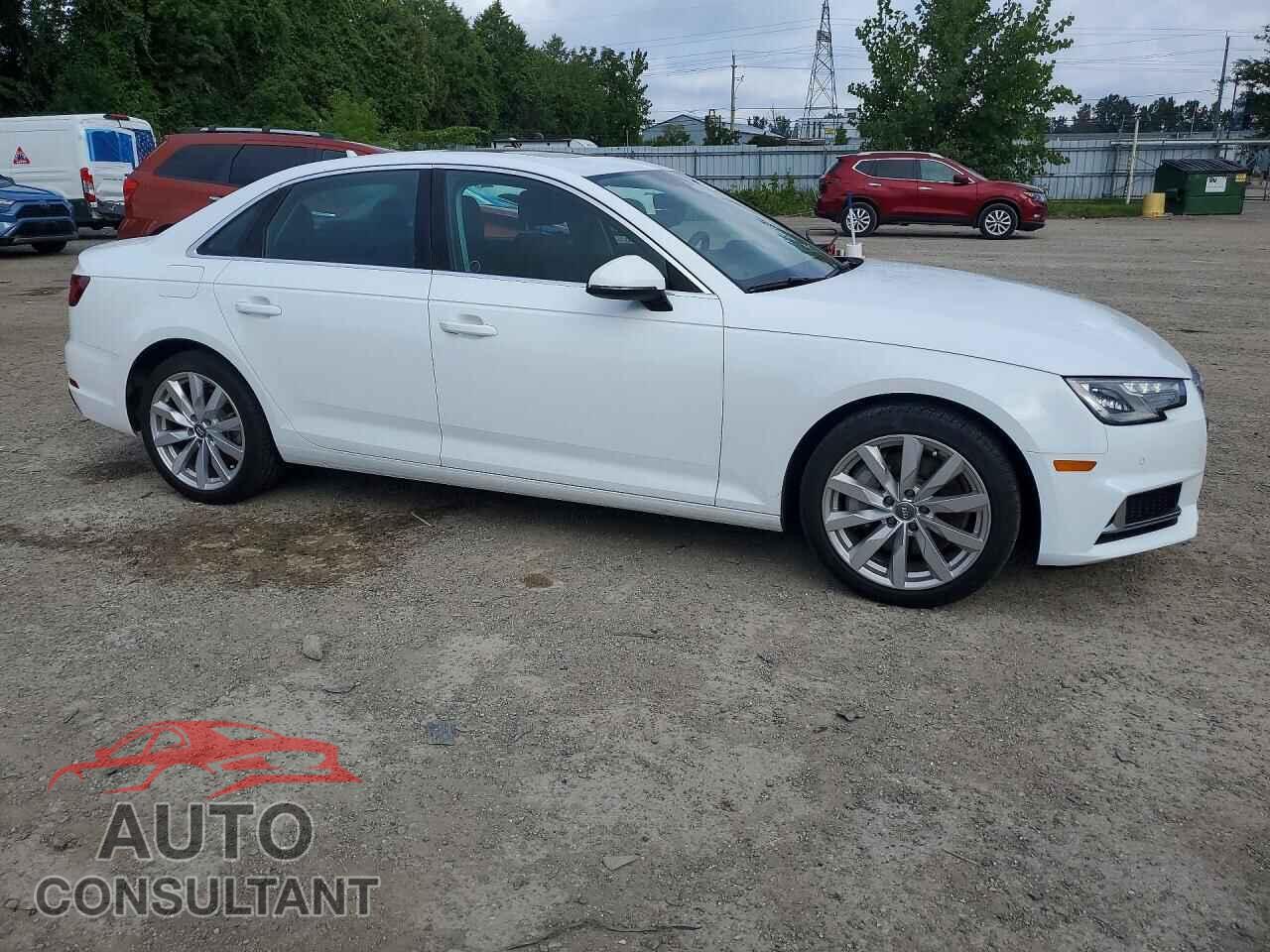 AUDI A4 2019 - WAUANAF4XKN020233