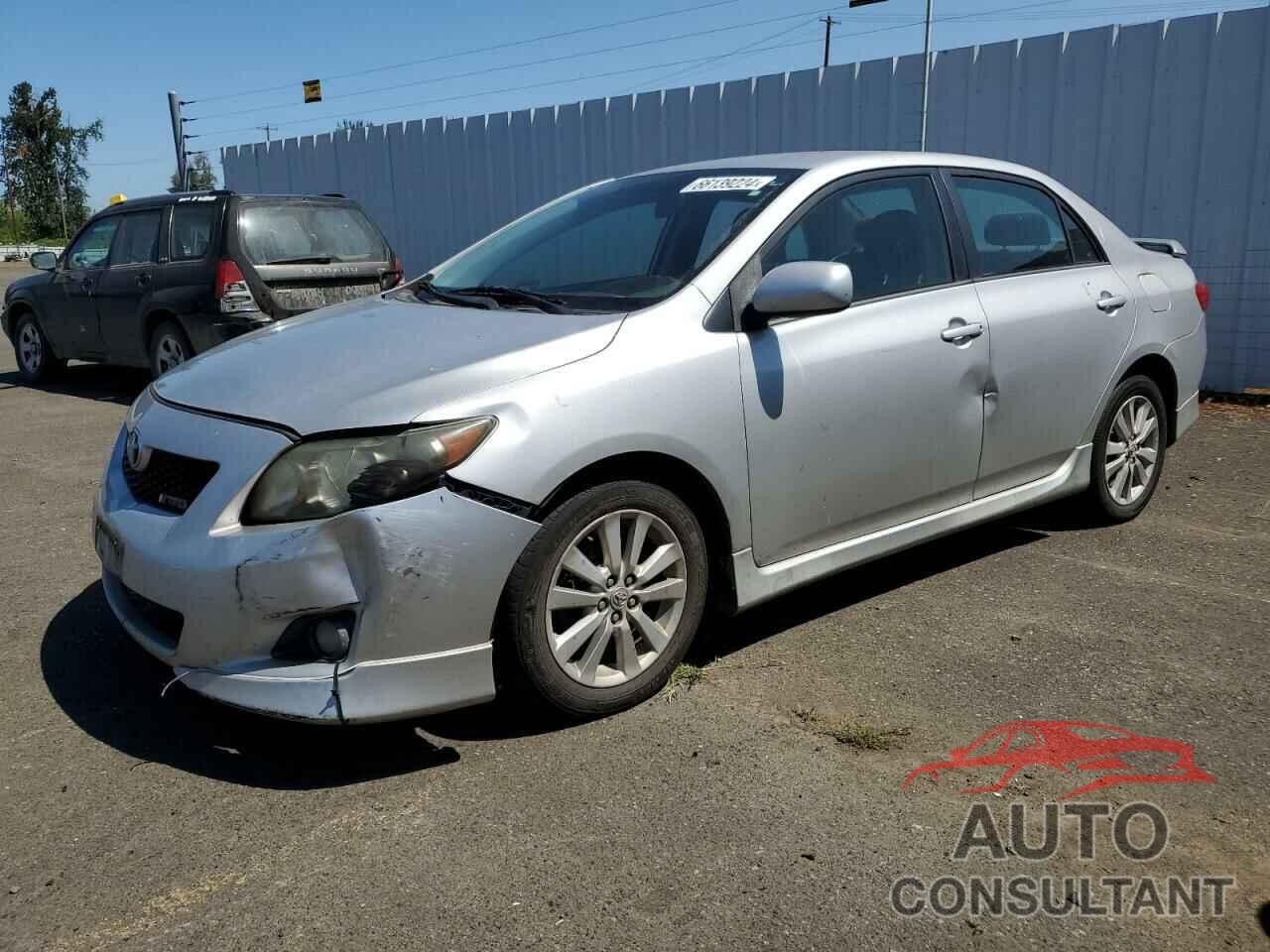 TOYOTA COROLLA 2009 - 1NXBU40E09Z145511