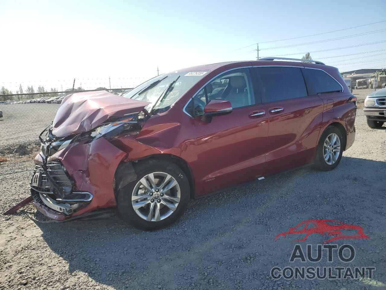 TOYOTA SIENNA 2021 - 5TDZSKFC3MS032524