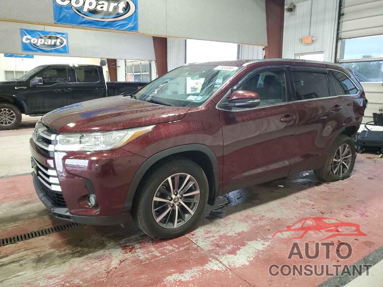 TOYOTA HIGHLANDER 2019 - 5TDJZRFH8KS726037