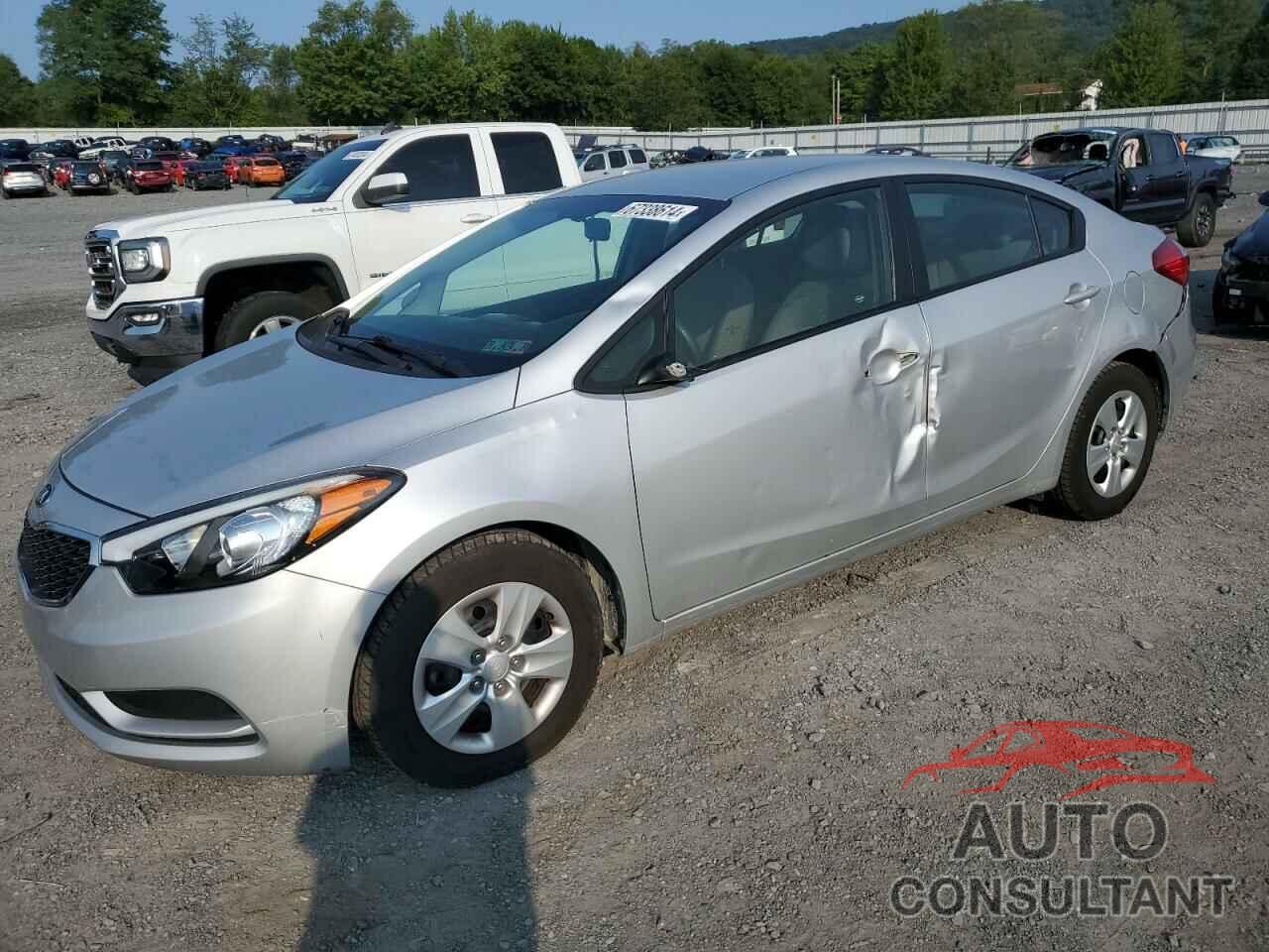 KIA FORTE 2016 - KNAFX4A61G5540922