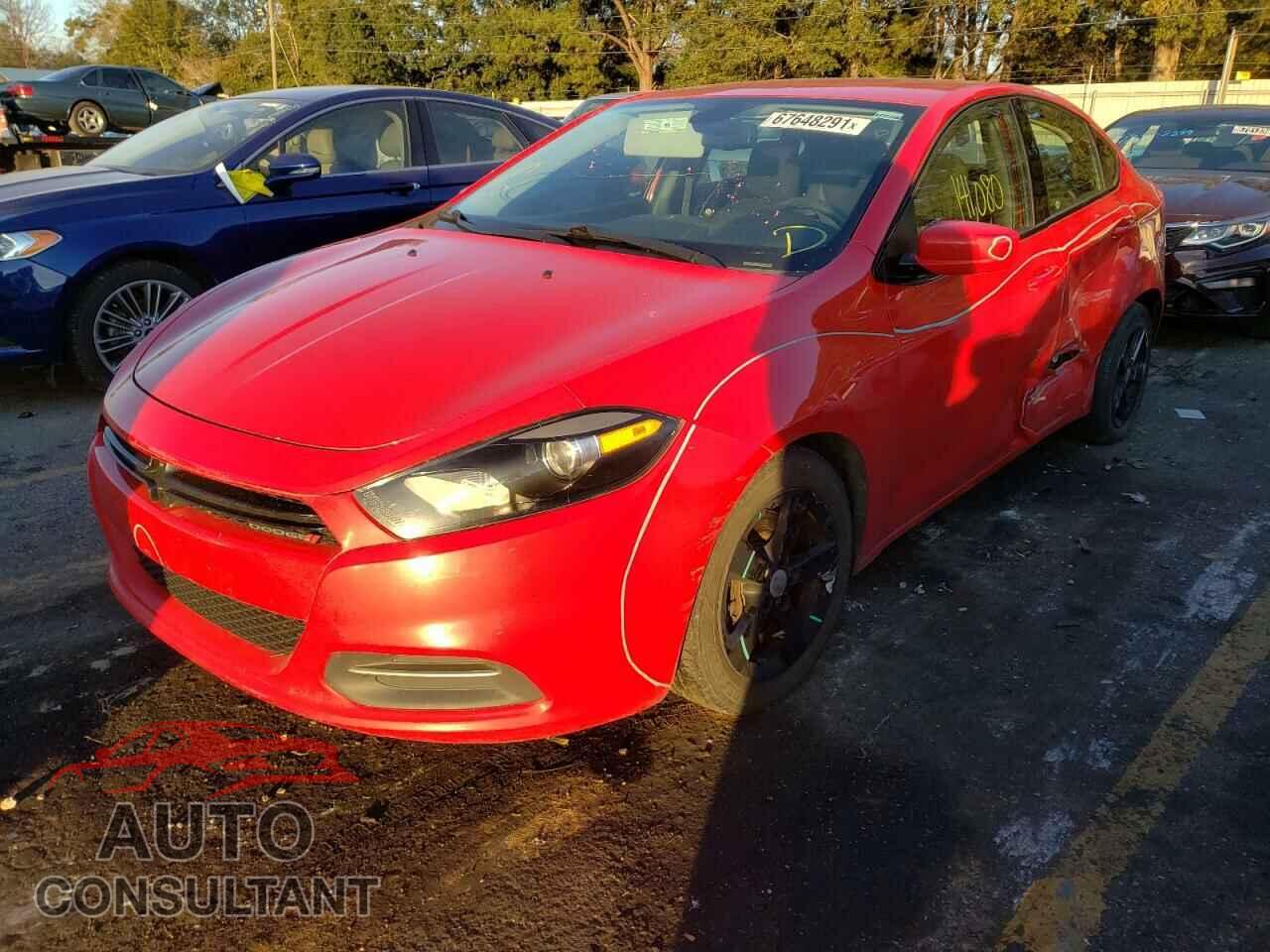 DODGE DART 2016 - 1C3CDFBB2GD727845
