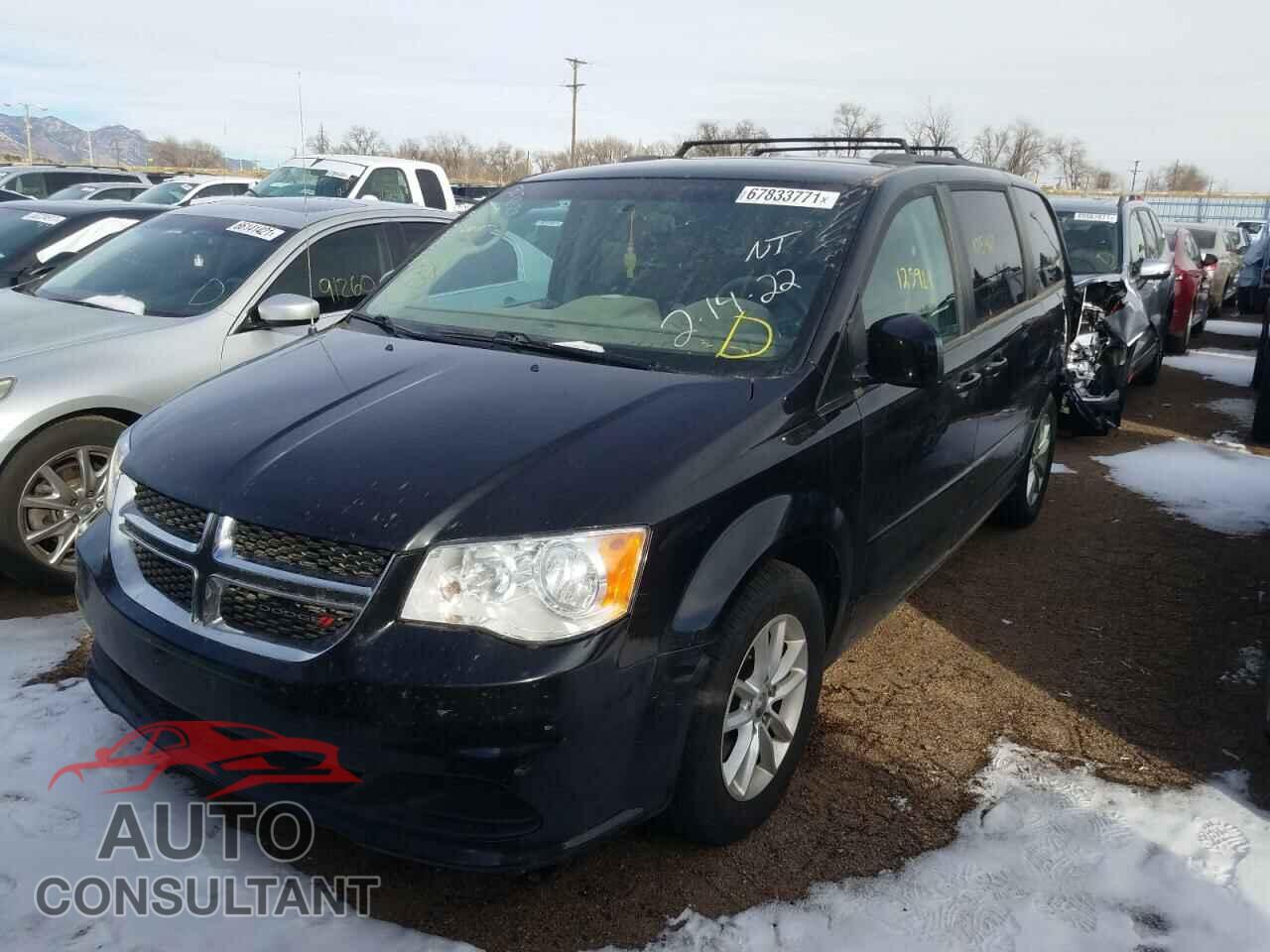DODGE GRAND CARA 2016 - 2C4RDGCG4GR143255