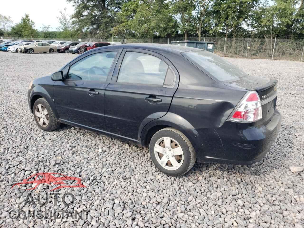 CHEVROLET AVEO 2009 - KL1TD56E09B626352