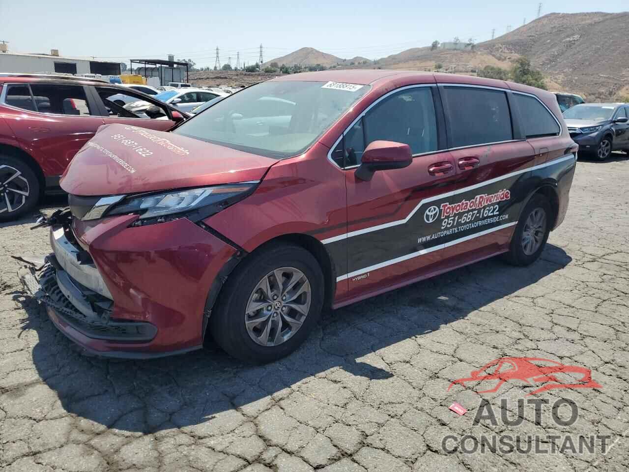TOYOTA All Models 2021 - 5TDKRKEC7MS045212