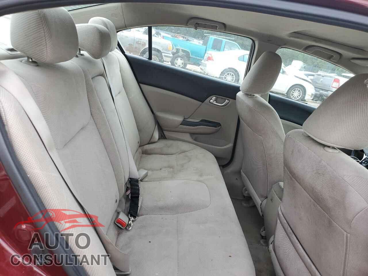 HONDA CIVIC 2012 - 2HGFB2F86CH531962
