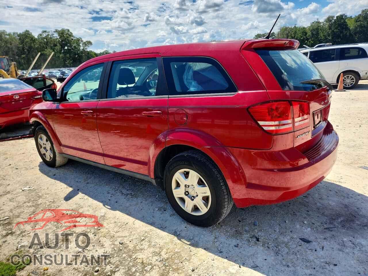 DODGE JOURNEY 2012 - 3C4PDCAB5CT389598