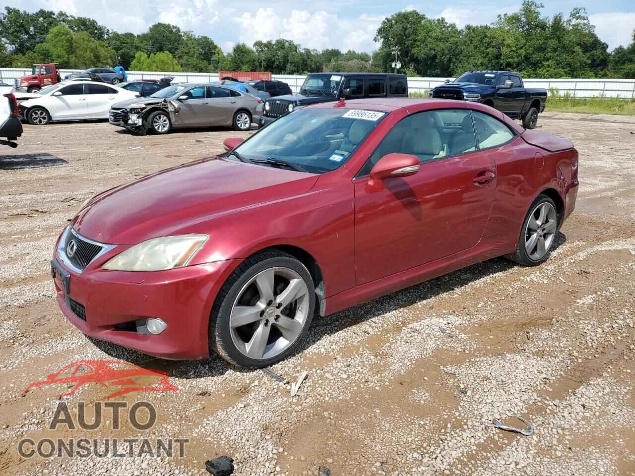 LEXUS IS 2010 - JTHFF2C26A2505126