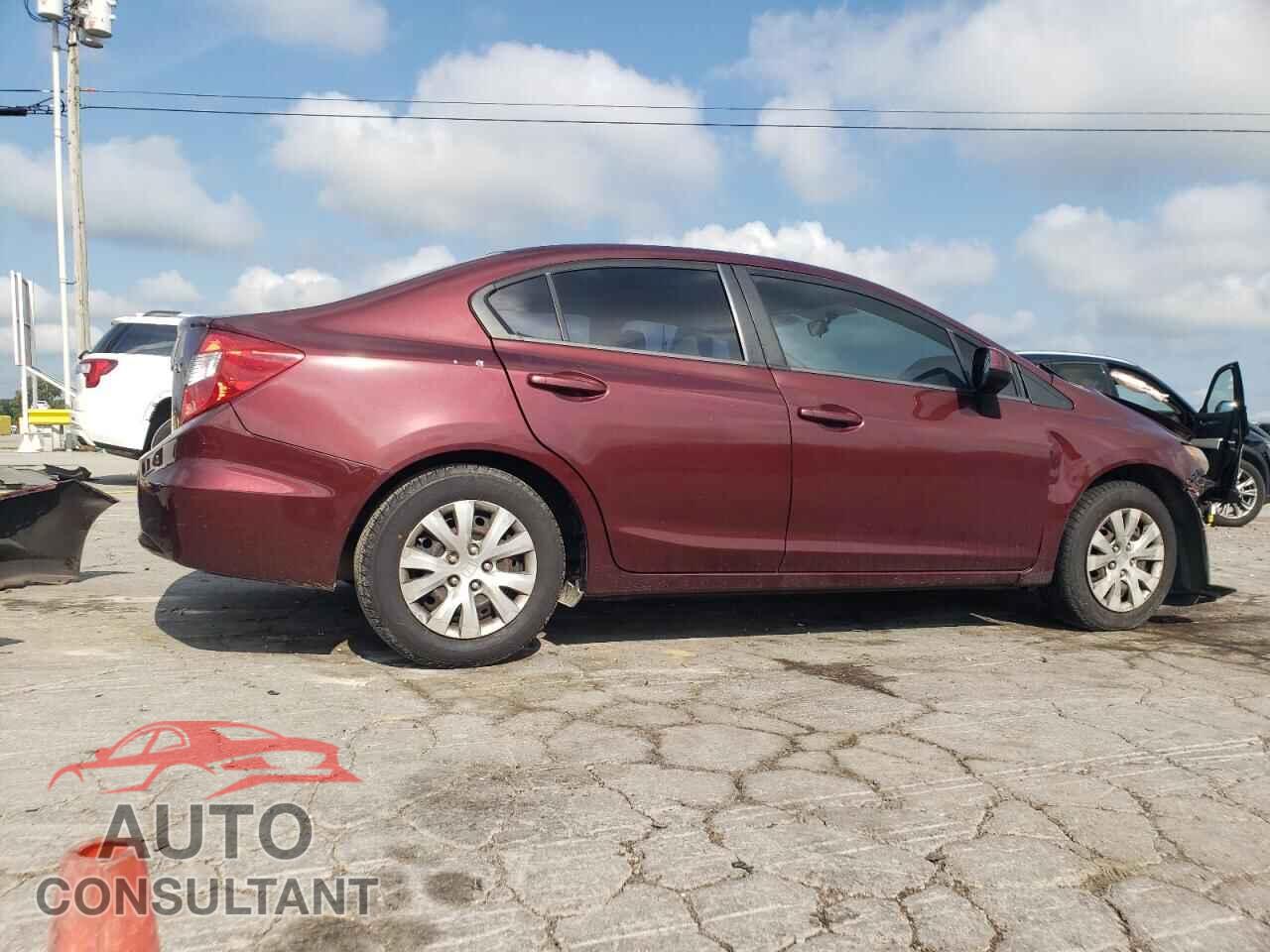 HONDA CIVIC 2012 - 2HGFB2F58CH604657