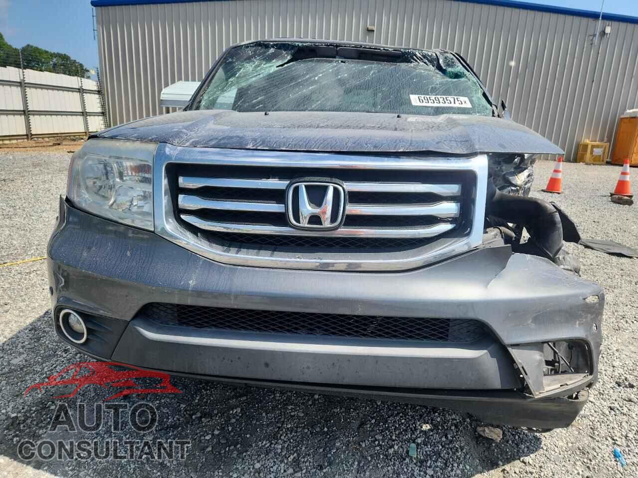 HONDA PILOT 2012 - 5FNYF3H9XCB036709