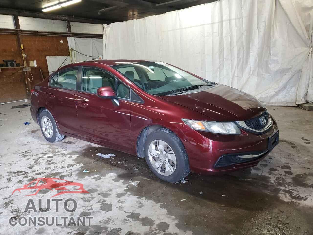 HONDA CIVIC 2013 - 19XFB2F52DE034912