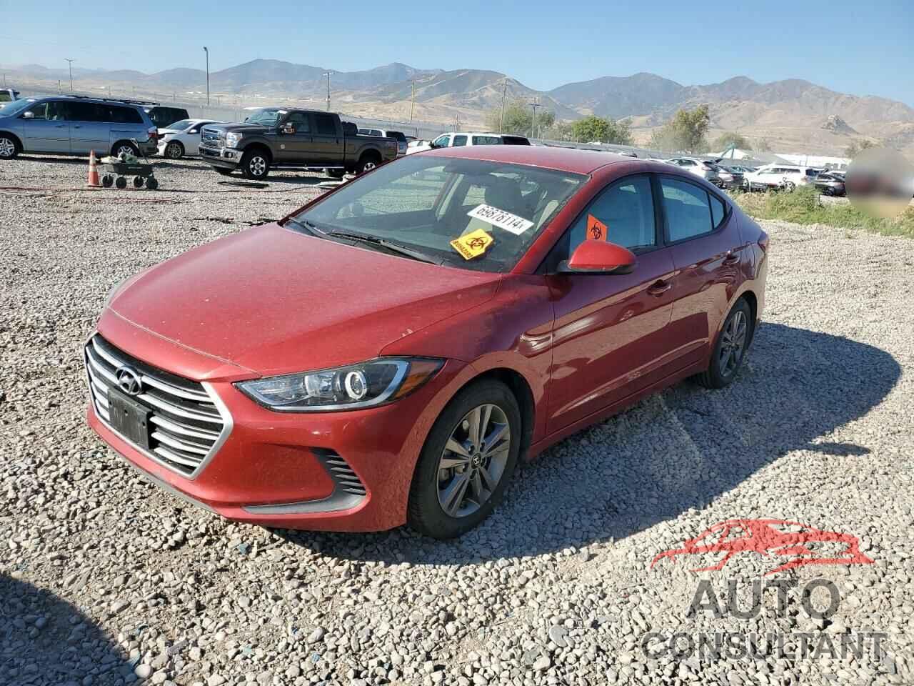 HYUNDAI ELANTRA 2017 - 5NPD84LF3HH122545