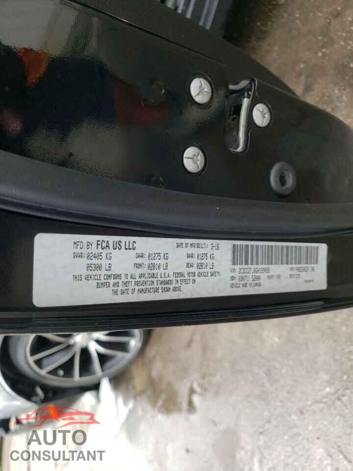 DODGE CHALLENGER 2016 - 2C3CDZFJ0GH193458
