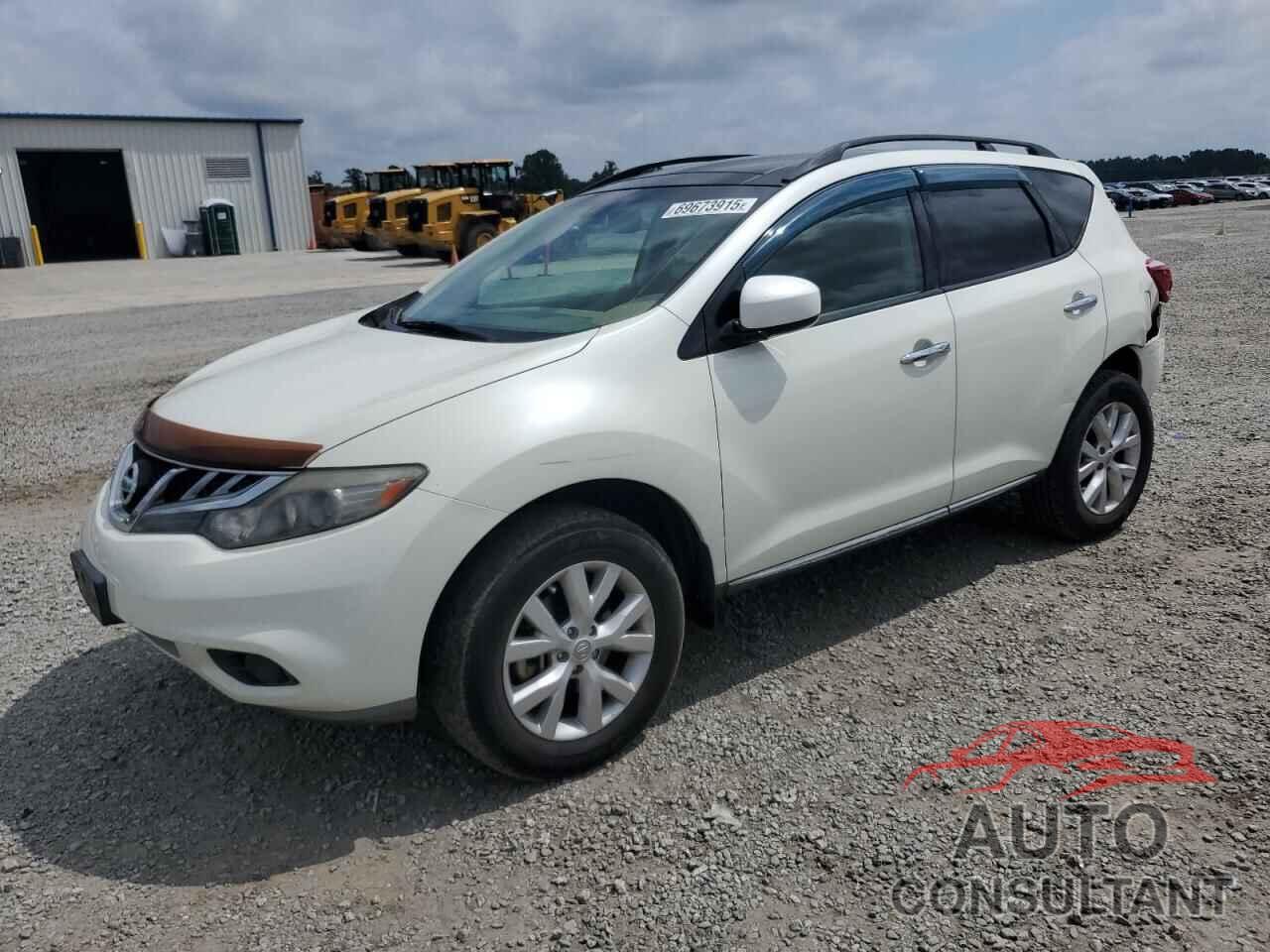 NISSAN MURANO 2011 - JN8AZ1MU2BW064204