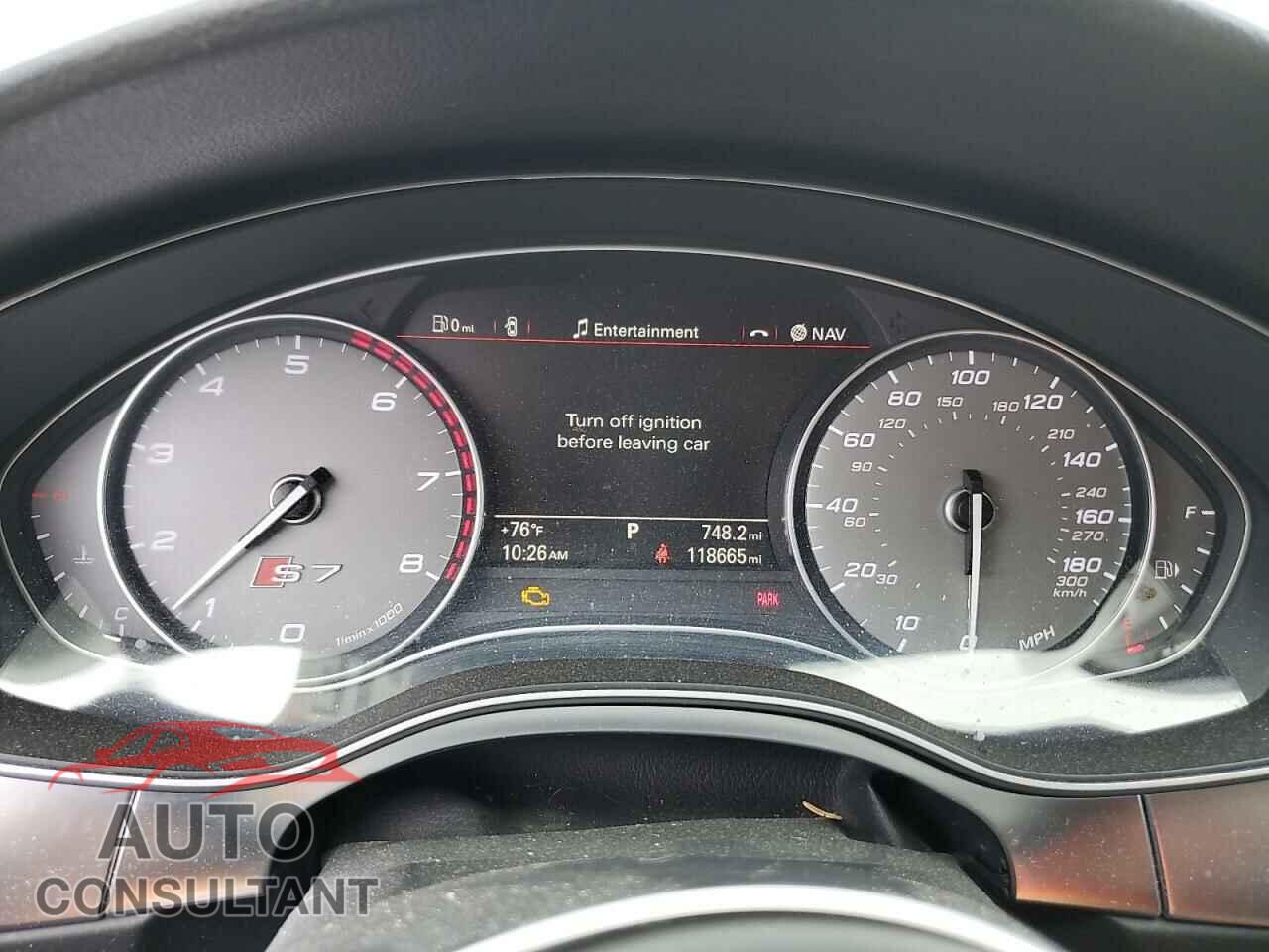 AUDI S7/RS7 2013 - WAUW2BFC9DN059765