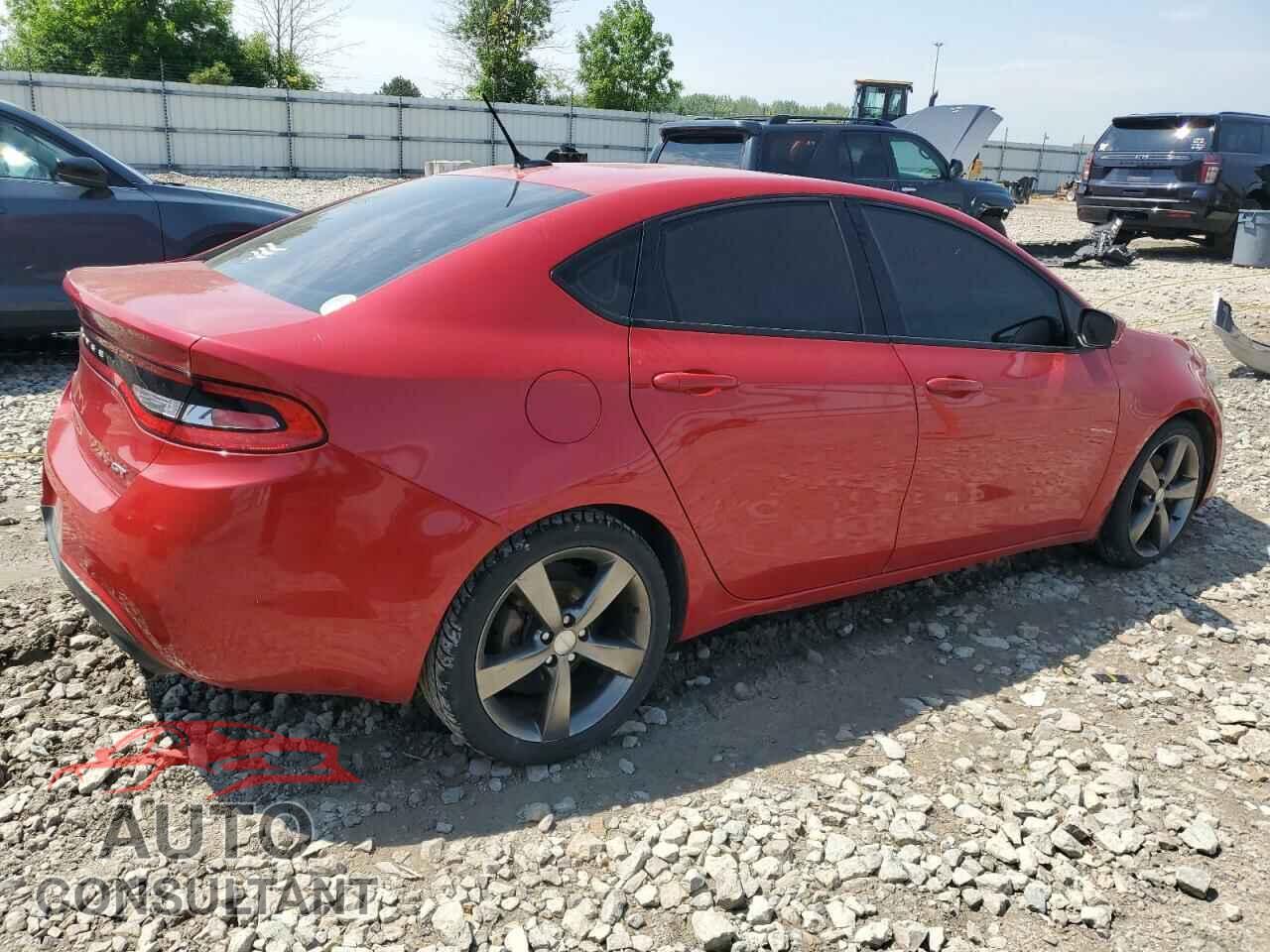 DODGE DART 2015 - 1C3CDFEB4FD200285