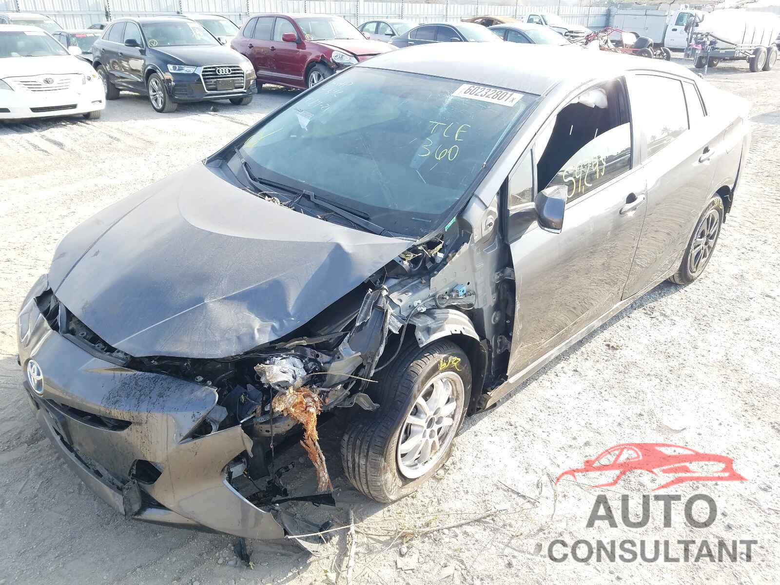 TOYOTA PRIUS 2016 - JTDKBRFUXG3015227