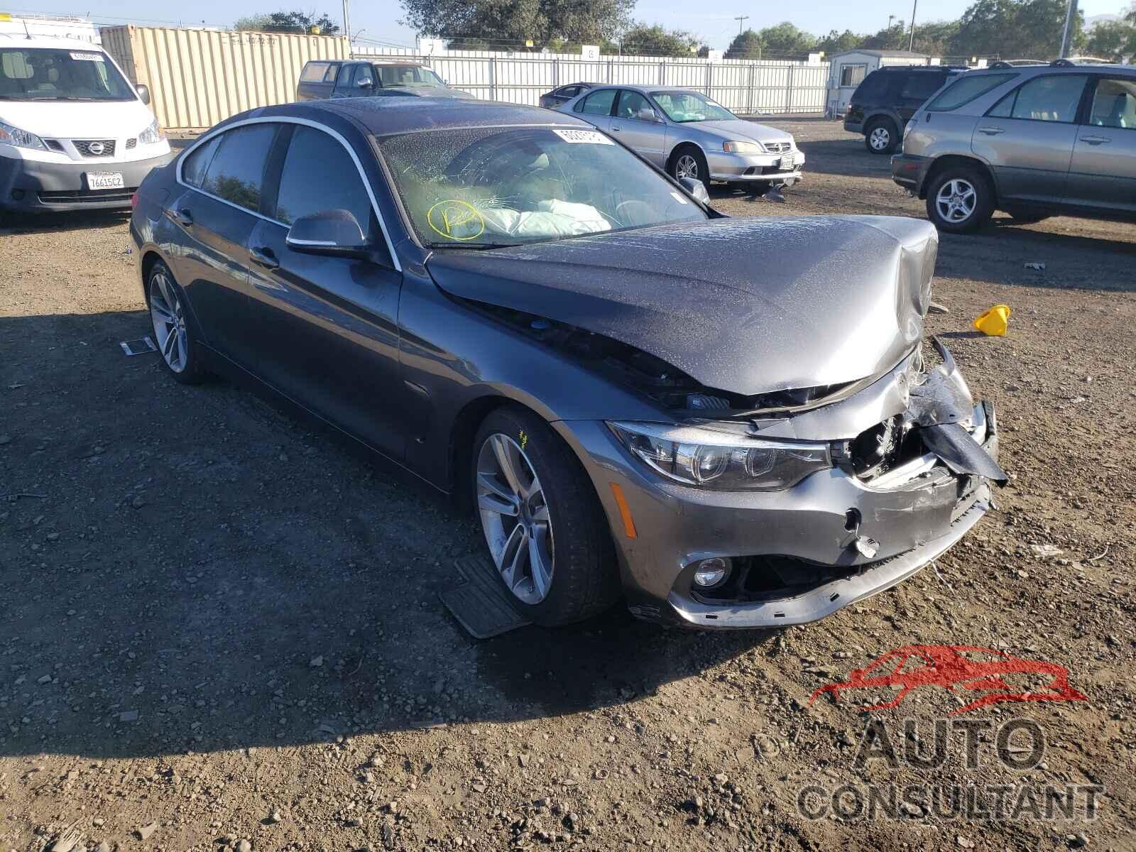 BMW 4 SERIES 2019 - WBA4J1C53KBM17404