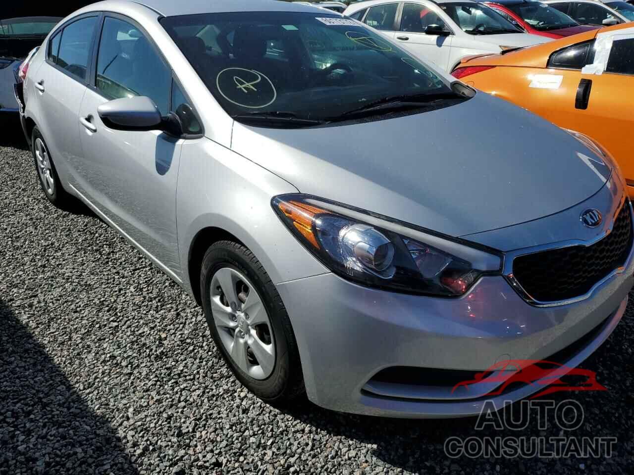 KIA FORTE 2016 - KNAFK4A67G5570747