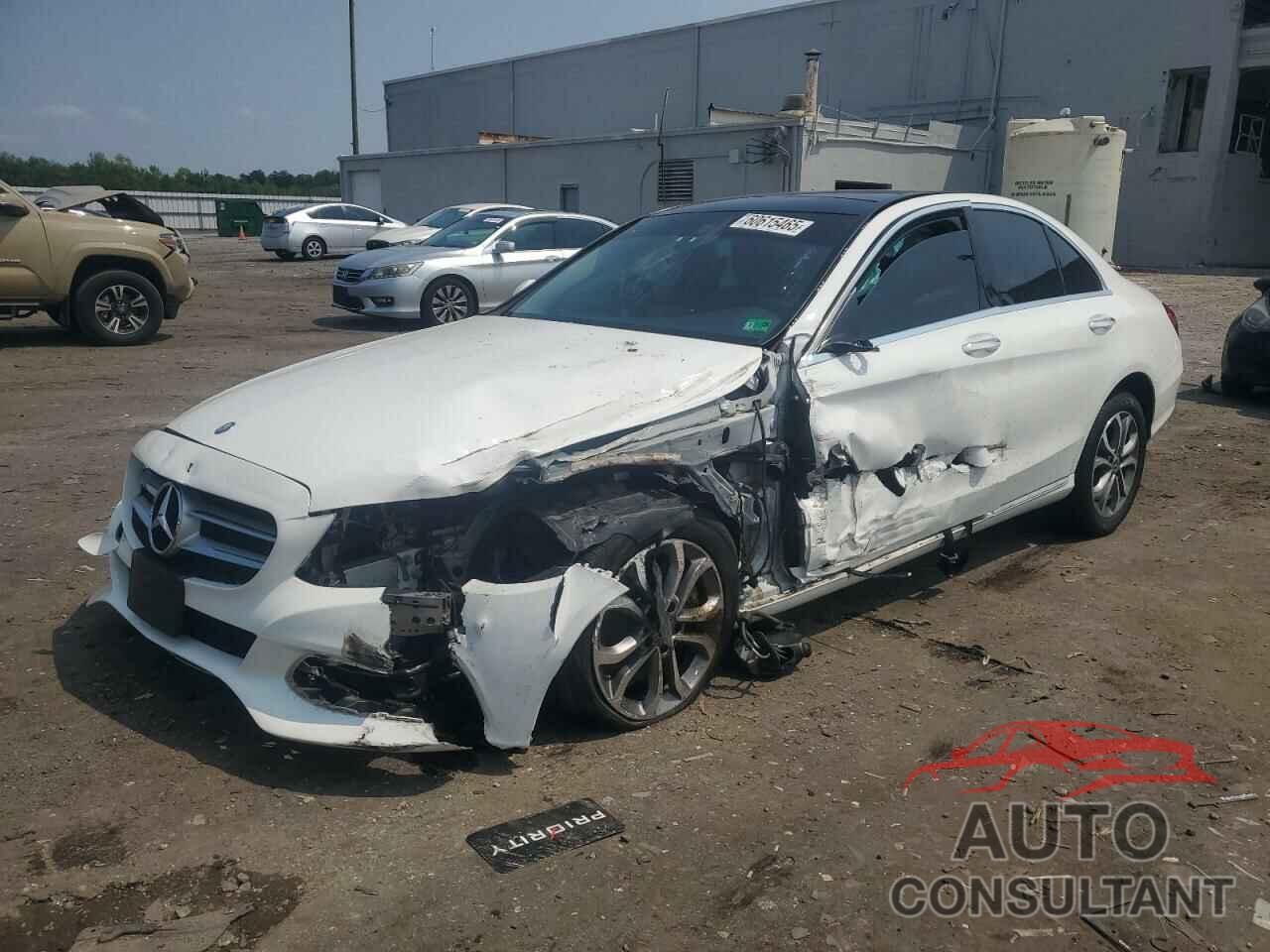 MERCEDES-BENZ C-CLASS 2017 - 55SWF4KB2HU220007