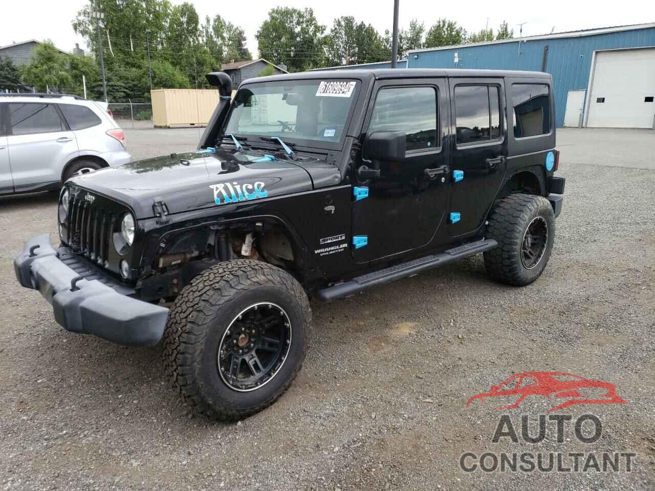 JEEP WRANGLER 2016 - 1C4HJWDG5GL219300