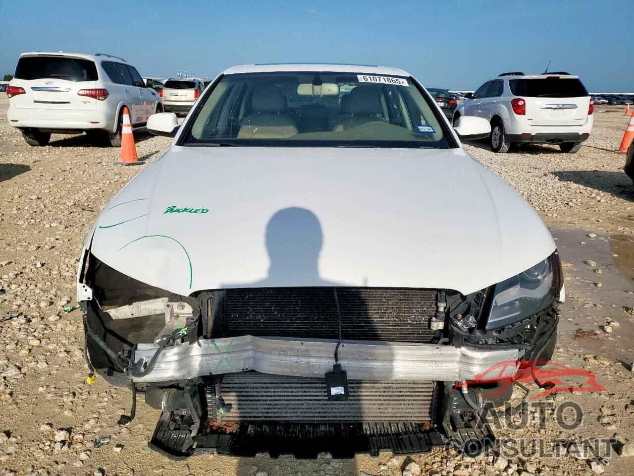 AUDI A4 2012 - WAUFFAFL7CA117988
