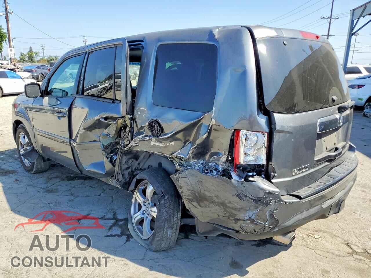 HONDA PILOT 2012 - 5FNYF3H45CB033012