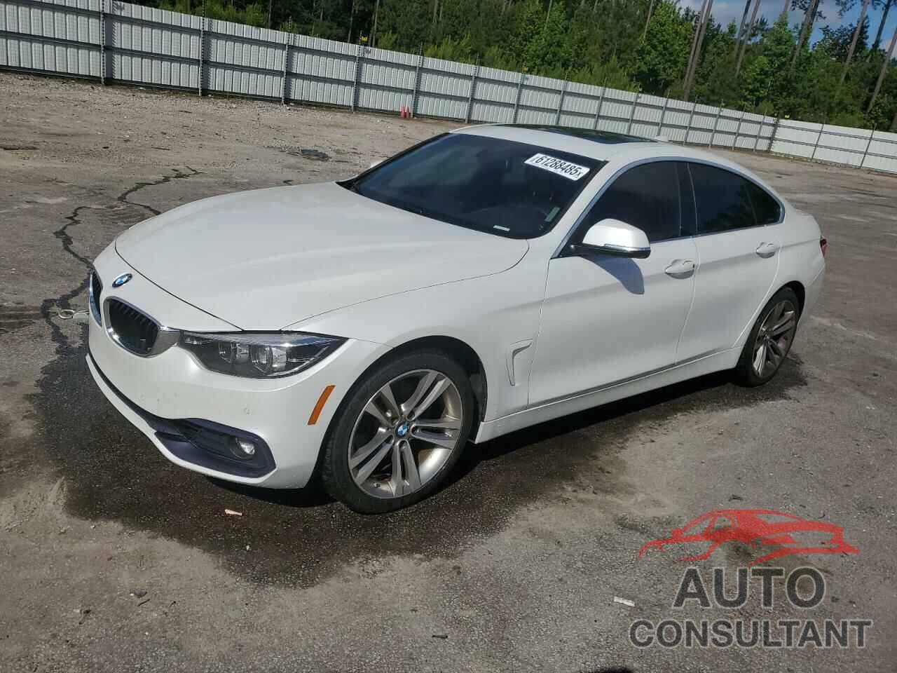BMW 4 SERIES 2018 - WBA4J1C53JBG80381
