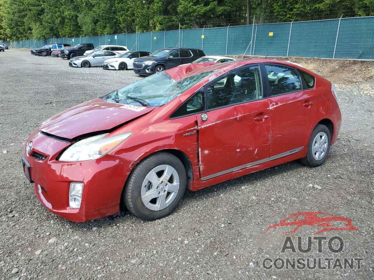 TOYOTA PRIUS 2011 - JTDKN3DU4B0303780