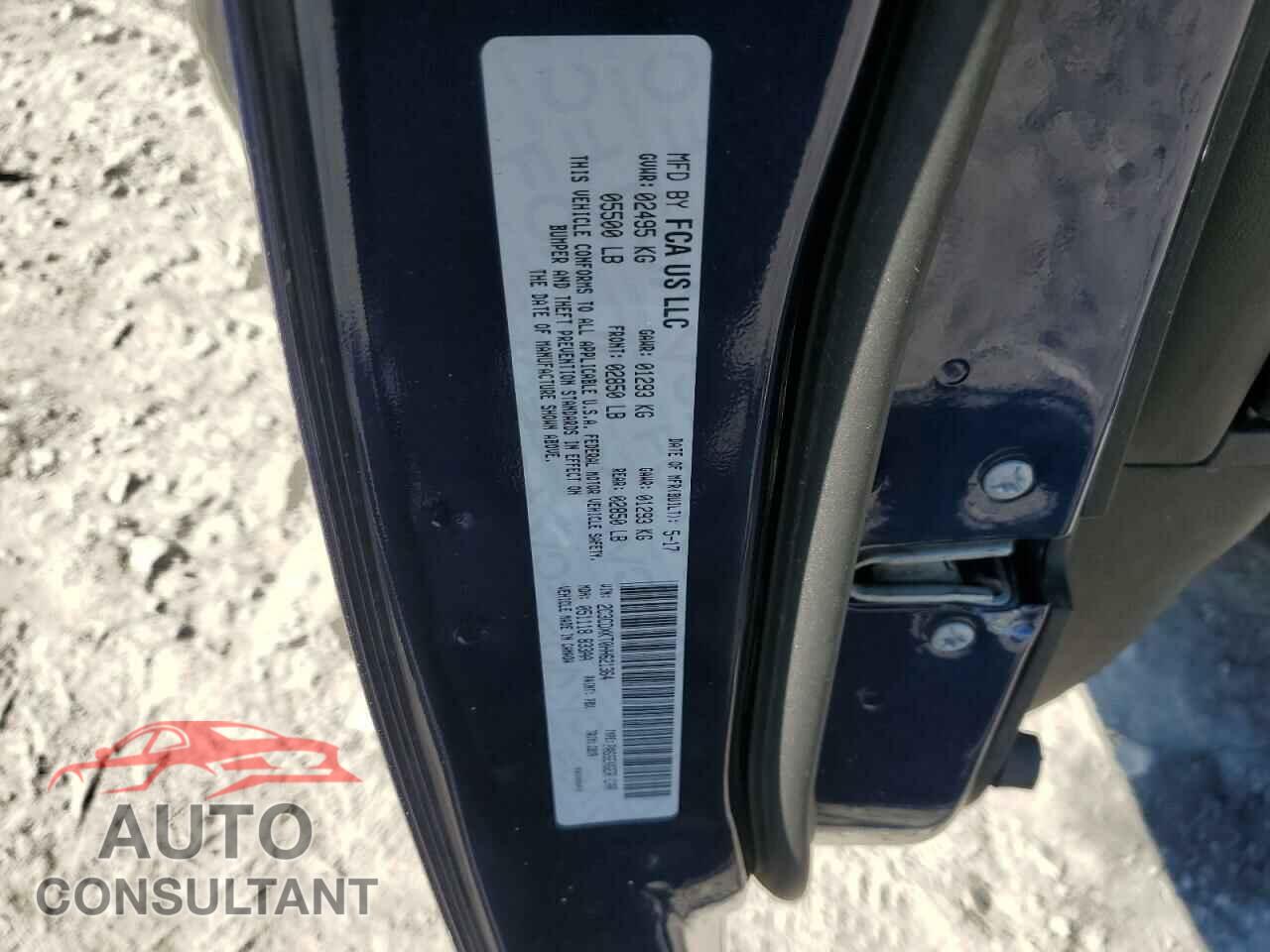DODGE CHARGER 2017 - 2C3CDXKT0HH621364