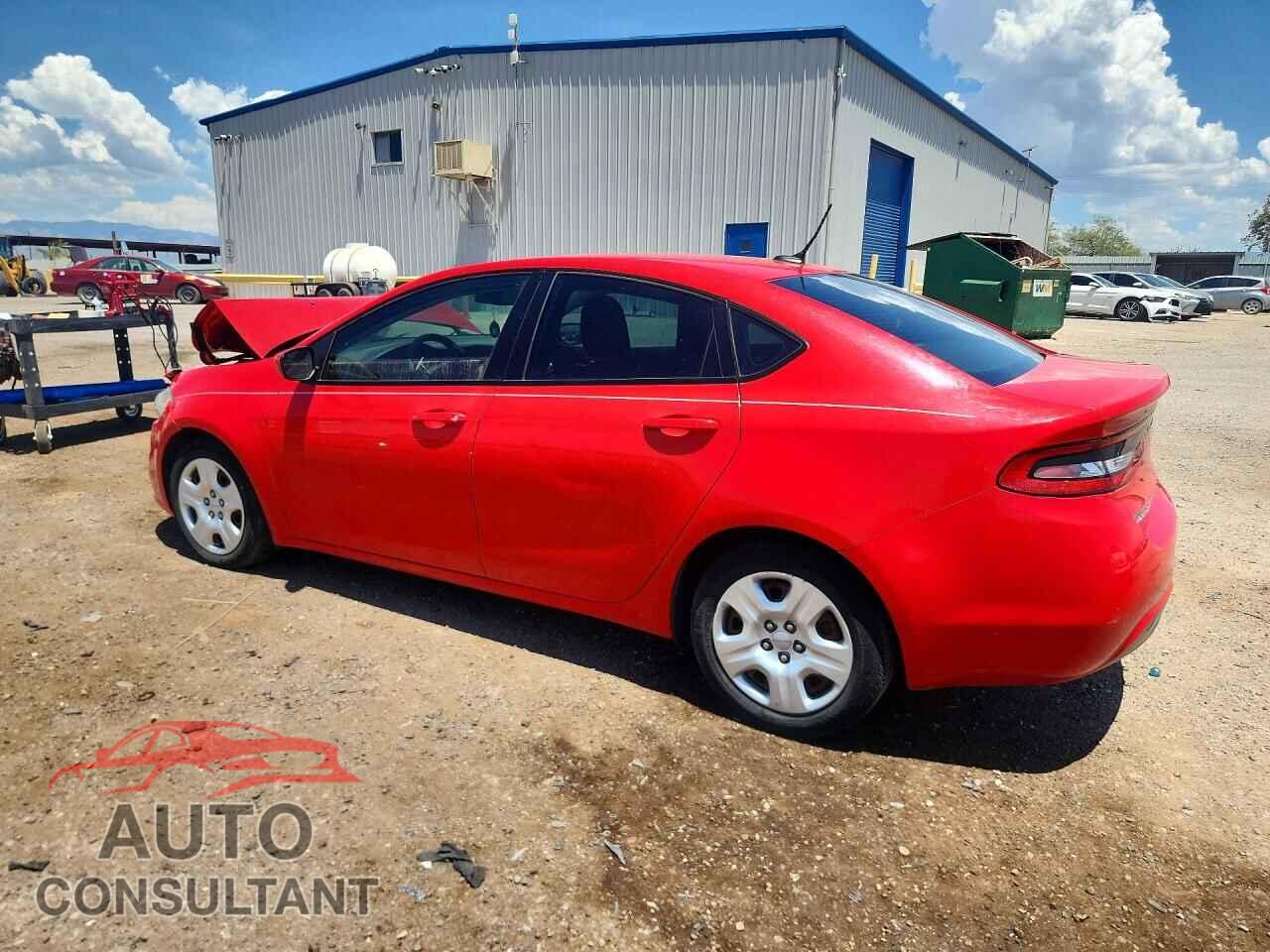 DODGE DART 2016 - 1C3CDFAA5GD701040