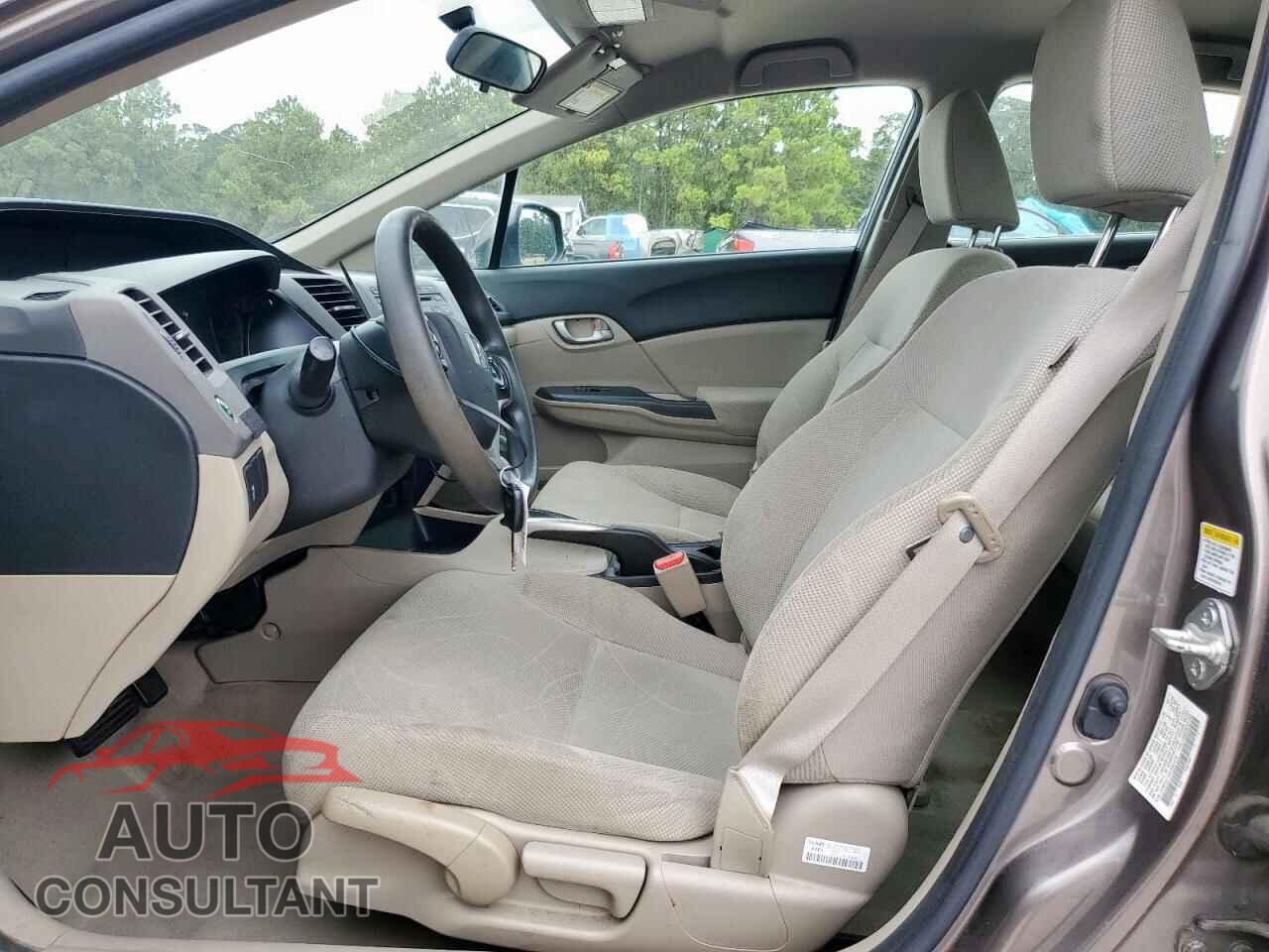 HONDA CIVIC 2012 - JHMFB2F54CS001470
