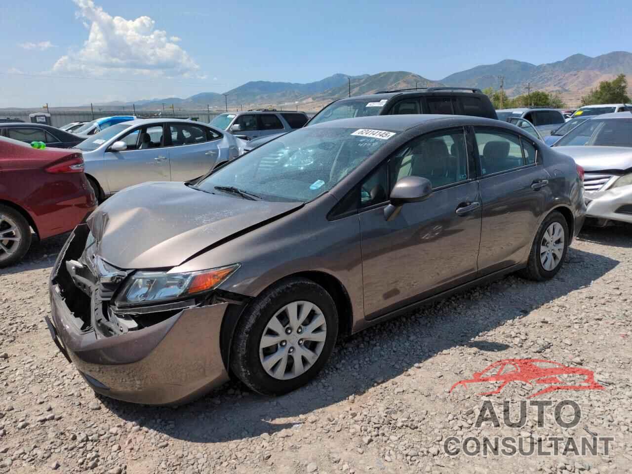 HONDA CIVIC 2012 - 2HGFB2F53CH604758