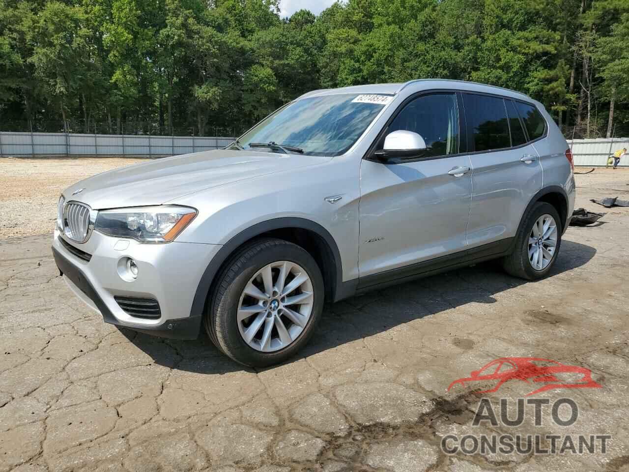 BMW X3 2016 - 5UXWX9C56G0D82547