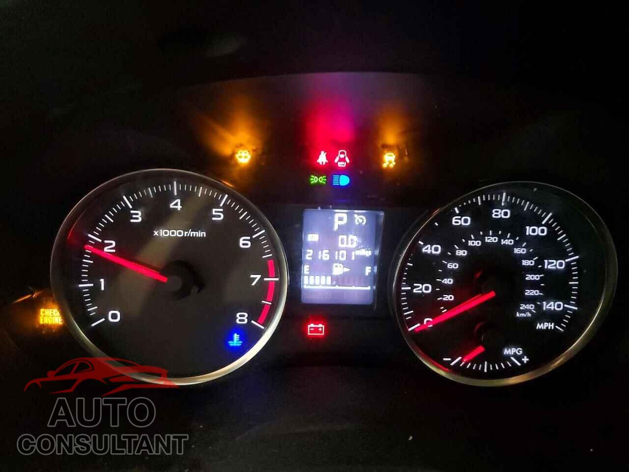 SUBARU XV 2013 - JF2GPAGC2D2843323