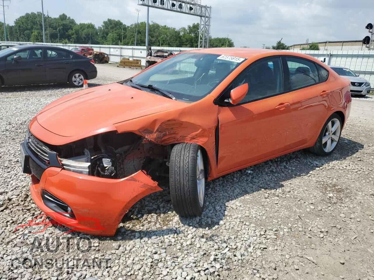 DODGE DART 2015 - 1C3CDFEBXFD228303