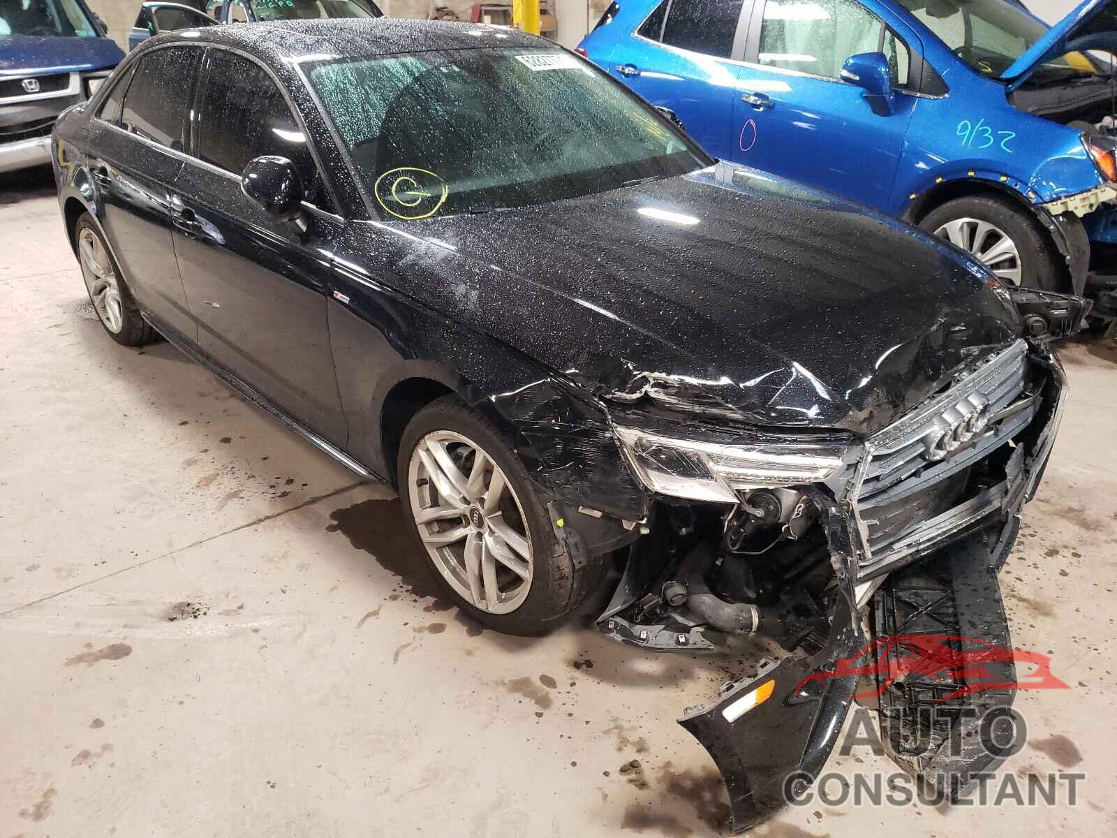 AUDI A4 2017 - WAUDNAF40HN050735