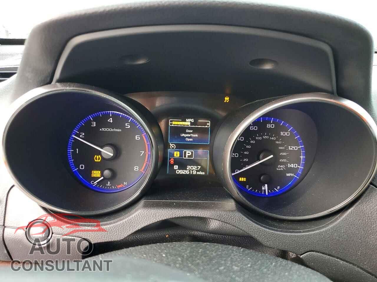 SUBARU OUTBACK 2015 - 4S4BSAJC4F3219970