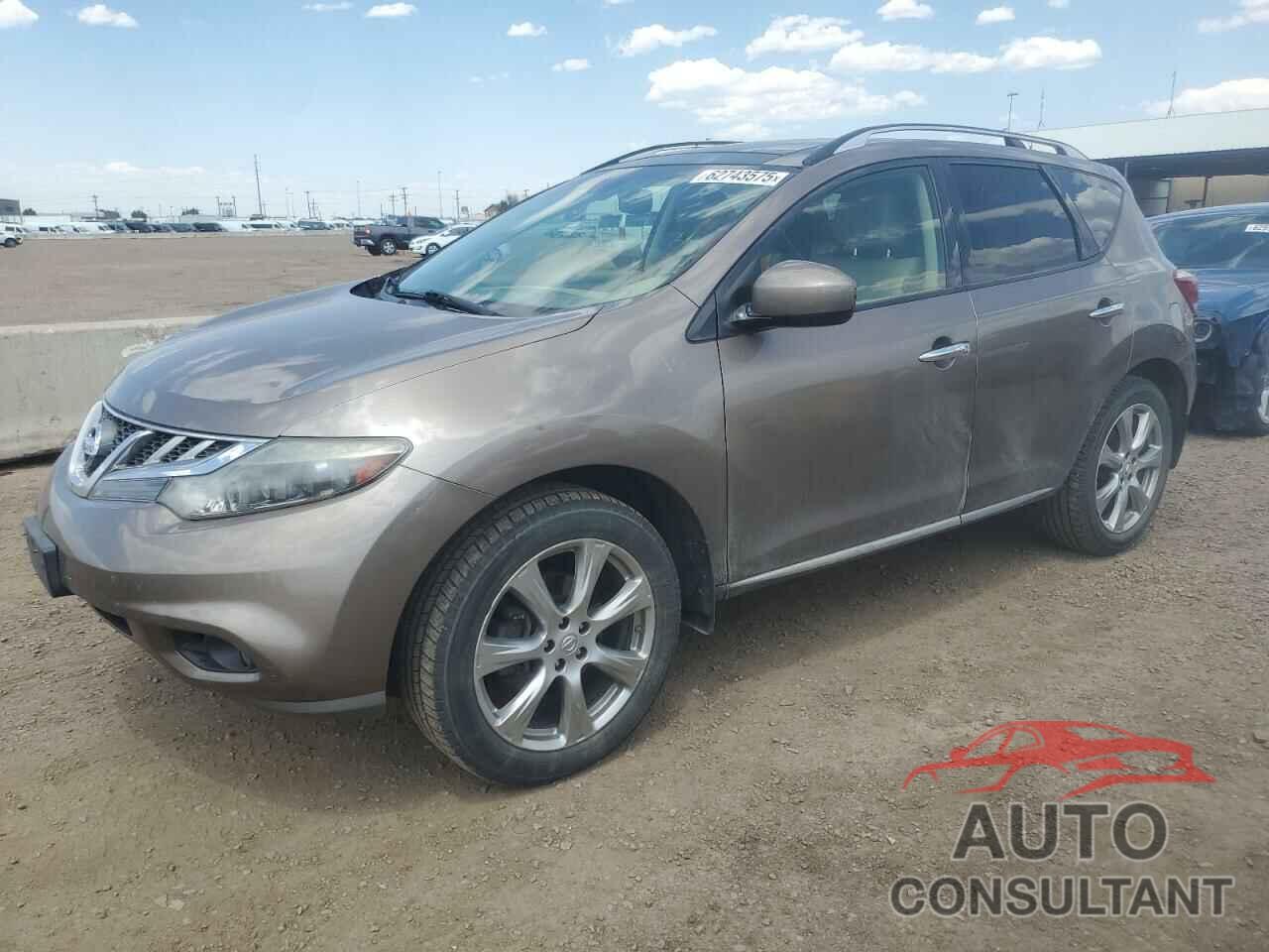NISSAN MURANO 2013 - JN8AZ1MW4DW319505