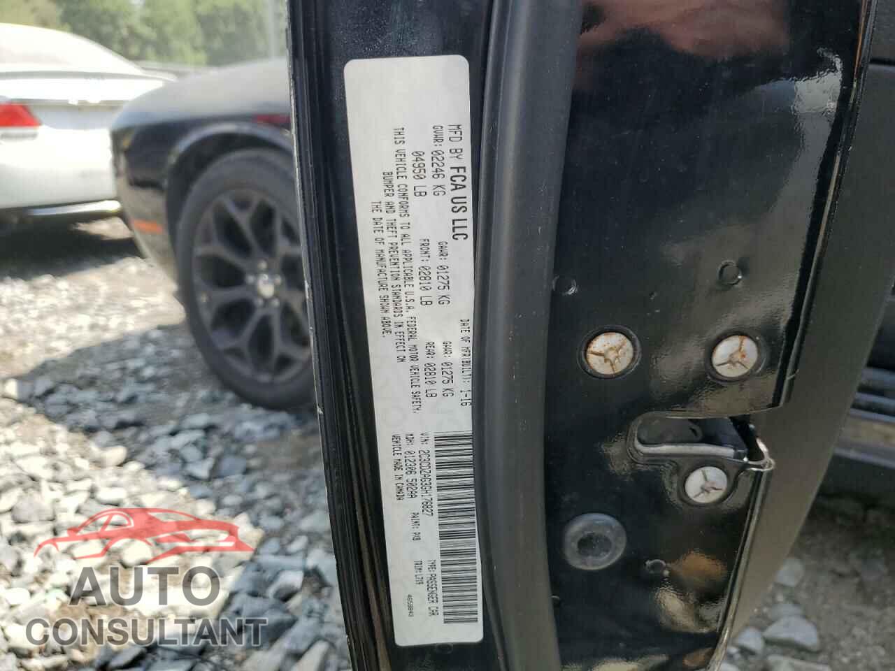 DODGE CHALLENGER 2016 - 2C3CDZAG3GH176827